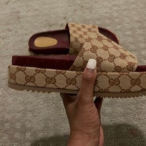 Gucci Original Platform Slide Sandal